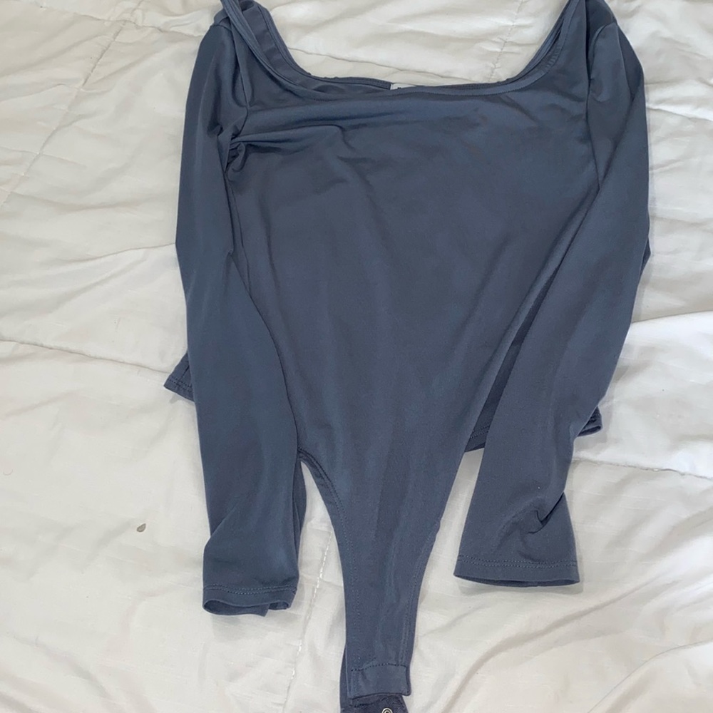 Blue Body Suit